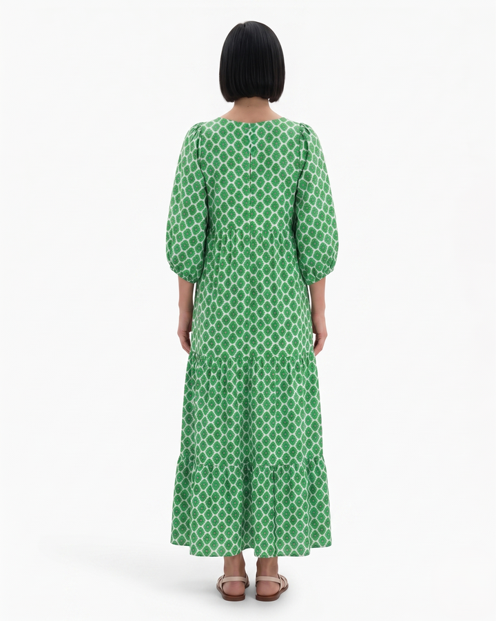 Siopie | Women’s Bohemian Tiered Maxi Dress