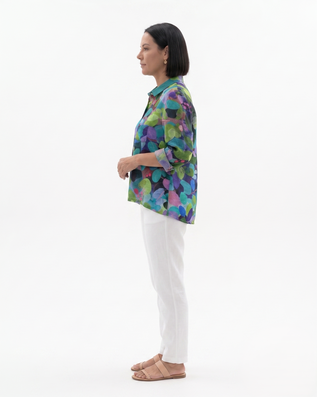 Siopie | Women’s Floral Print Loose Fit Blouse