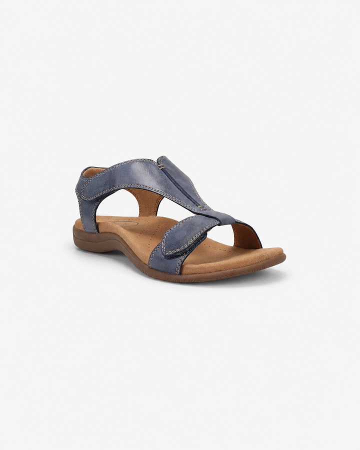 Siopie | Women’s Leather Comfort Strap Sandals