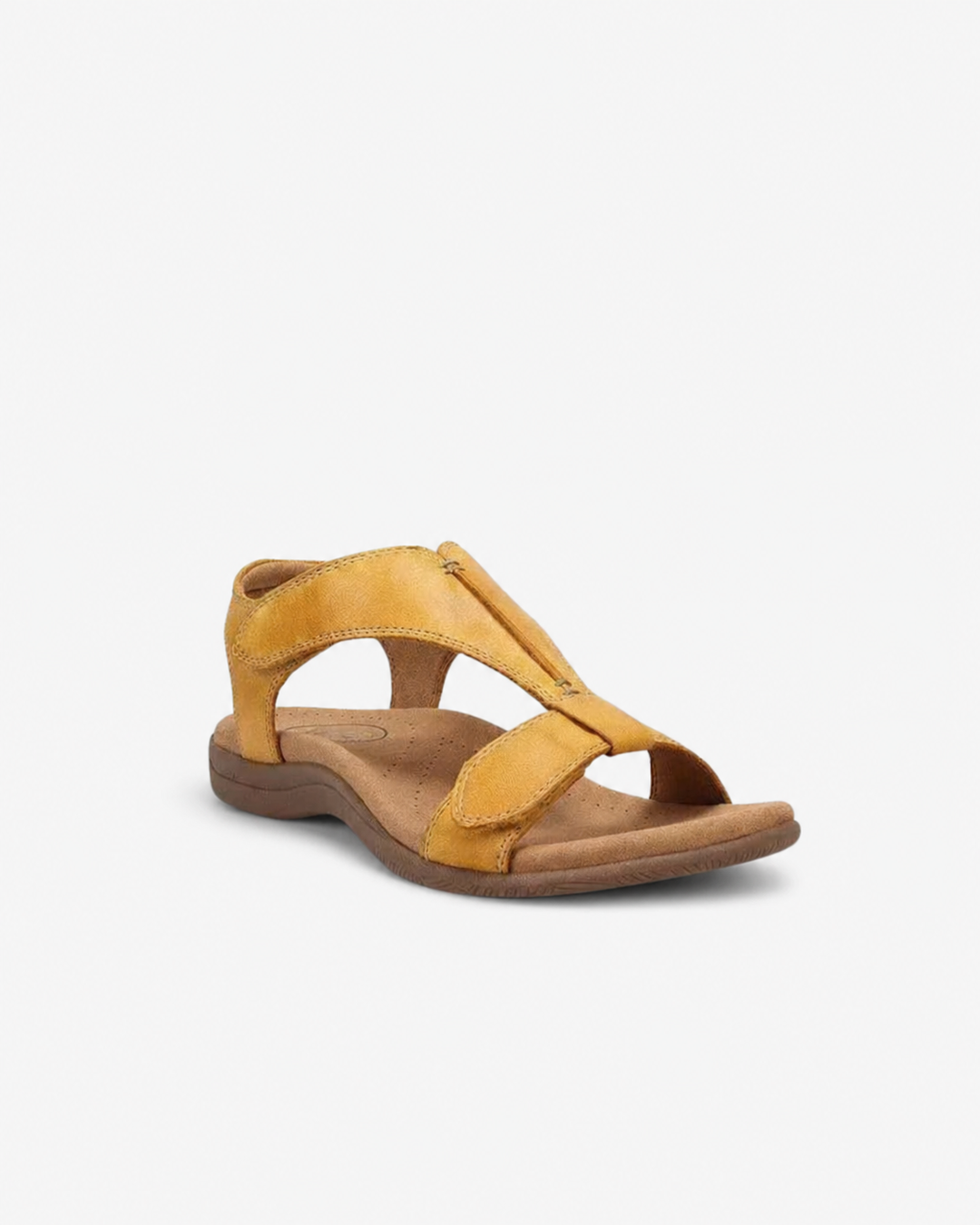 Siopie Women's Leather Comfort Strap Sandals