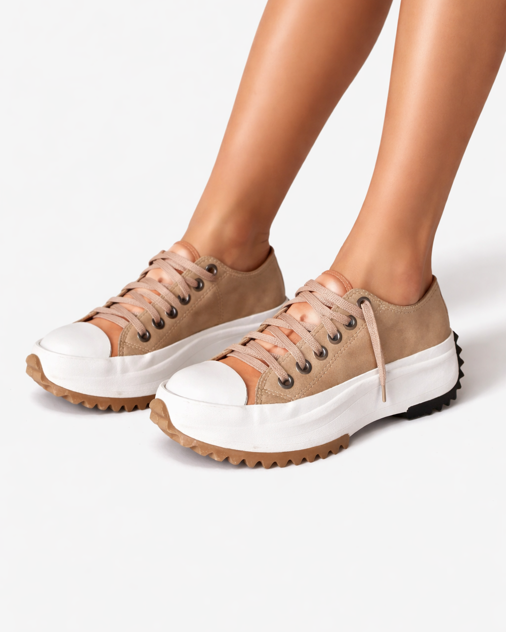 Siopie | Women’s Platform Canvas Trainers