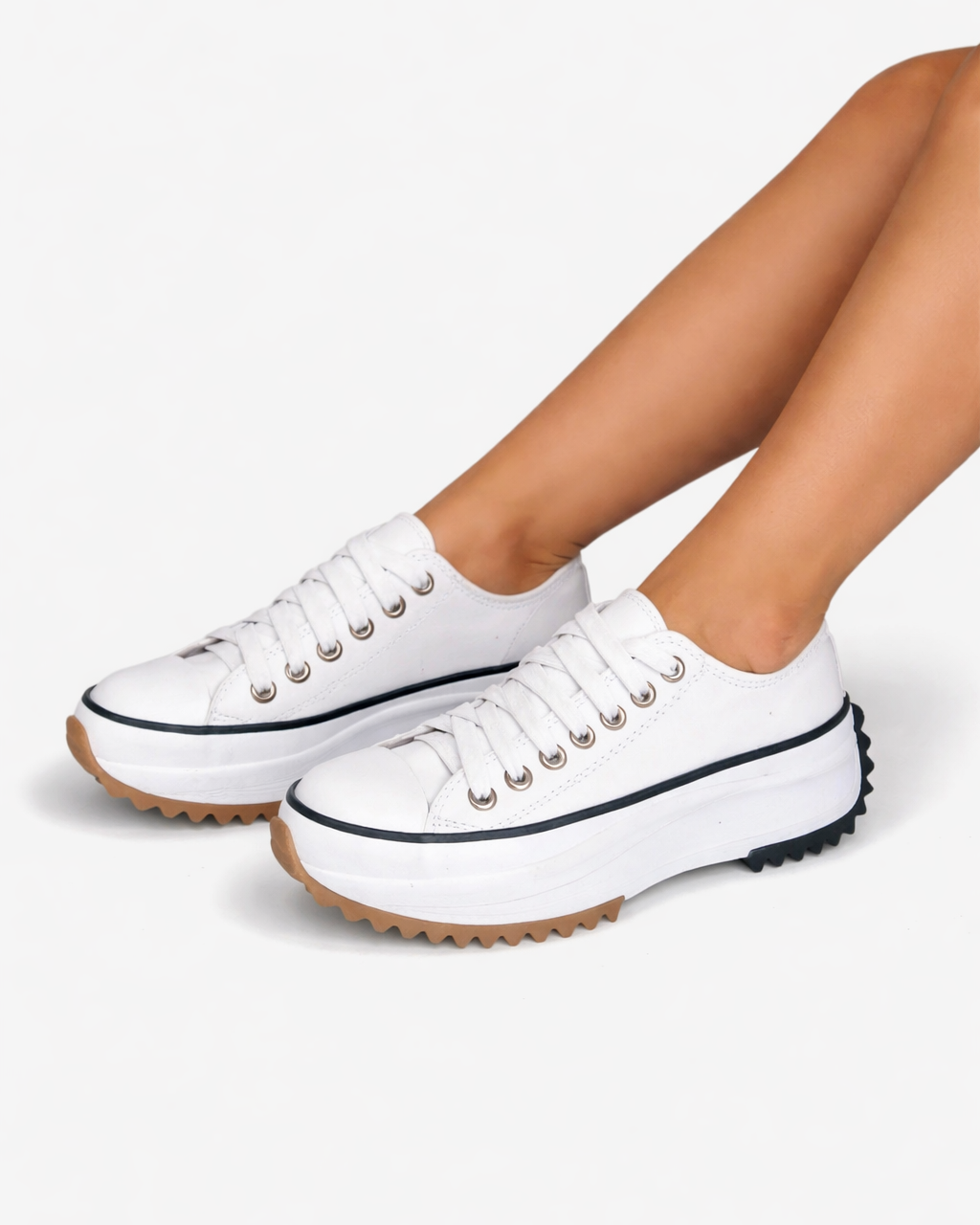 Siopie | Women’s Platform Canvas Trainers