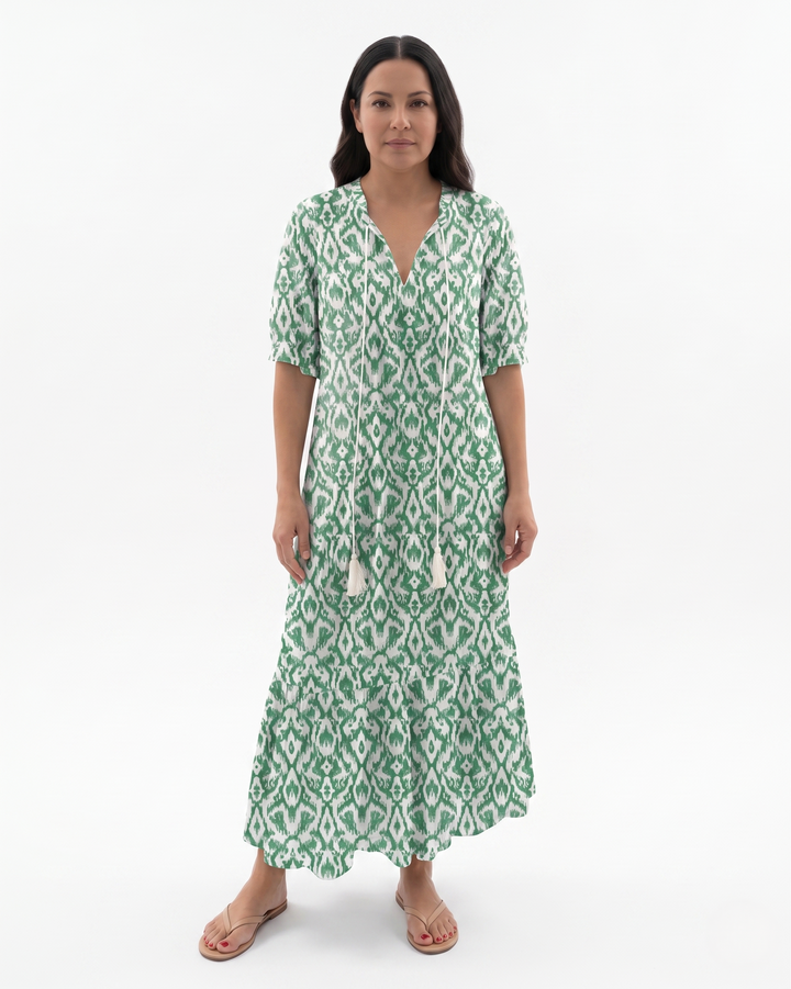 Siopie | Women’s Printed Bohemian Maxi Dress