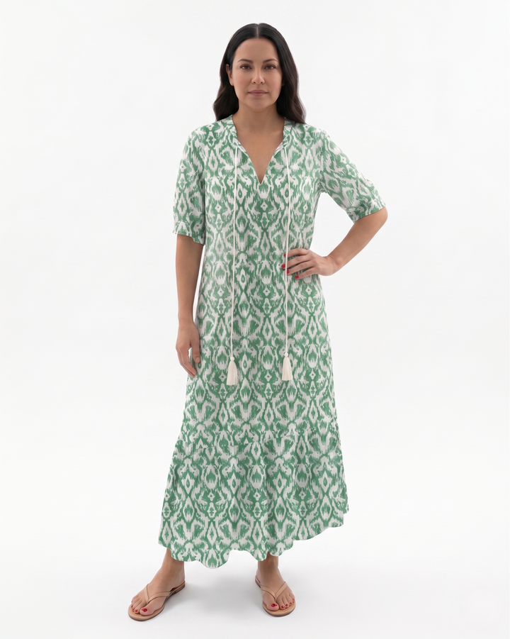 Siopie | Women’s Printed Bohemian Maxi Dress