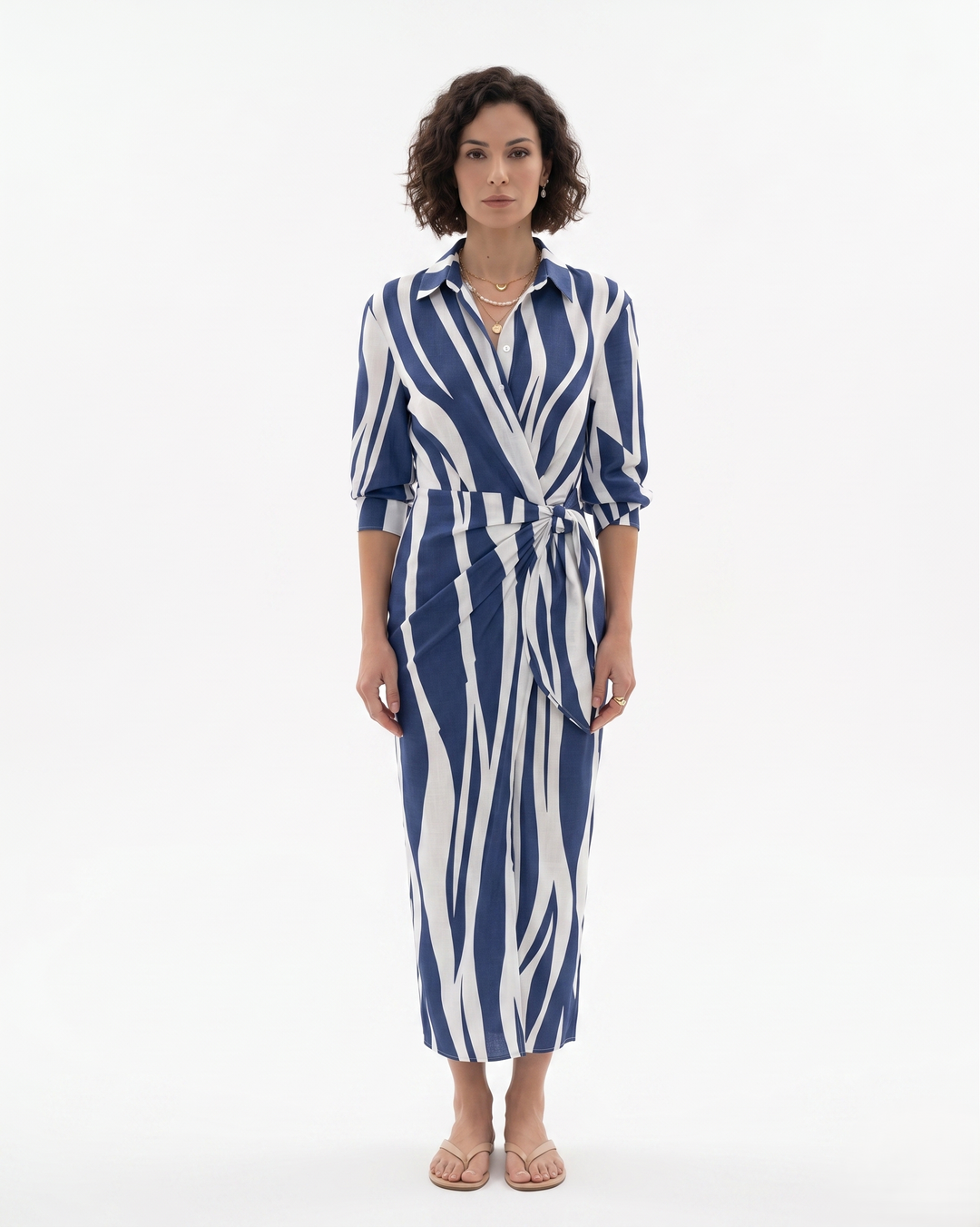 Siopie | Women’s Printed Wrap Dress