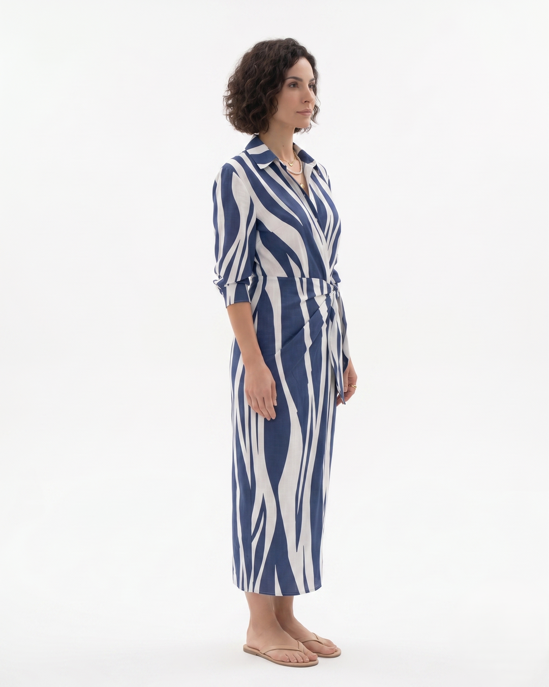 Siopie | Women’s Printed Wrap Dress