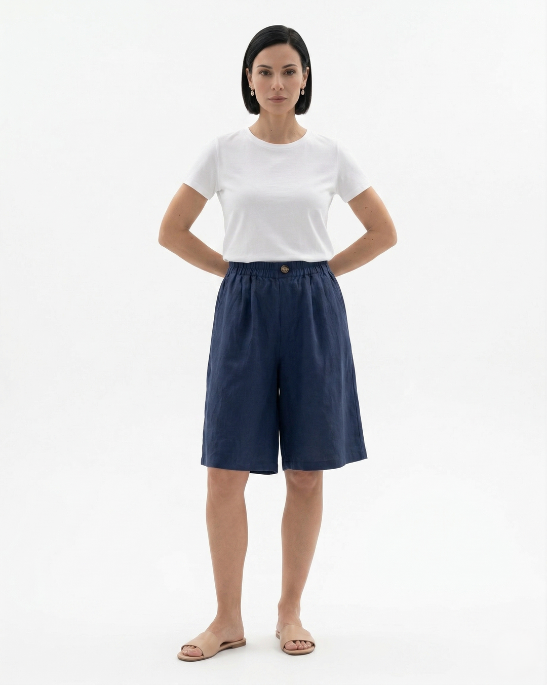 Siopie | Women’s Relaxed Fit Culotte Shorts
