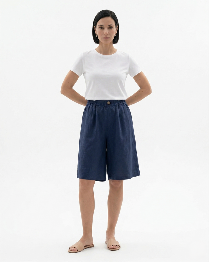 Siopie | Women’s Relaxed Fit Culotte Shorts