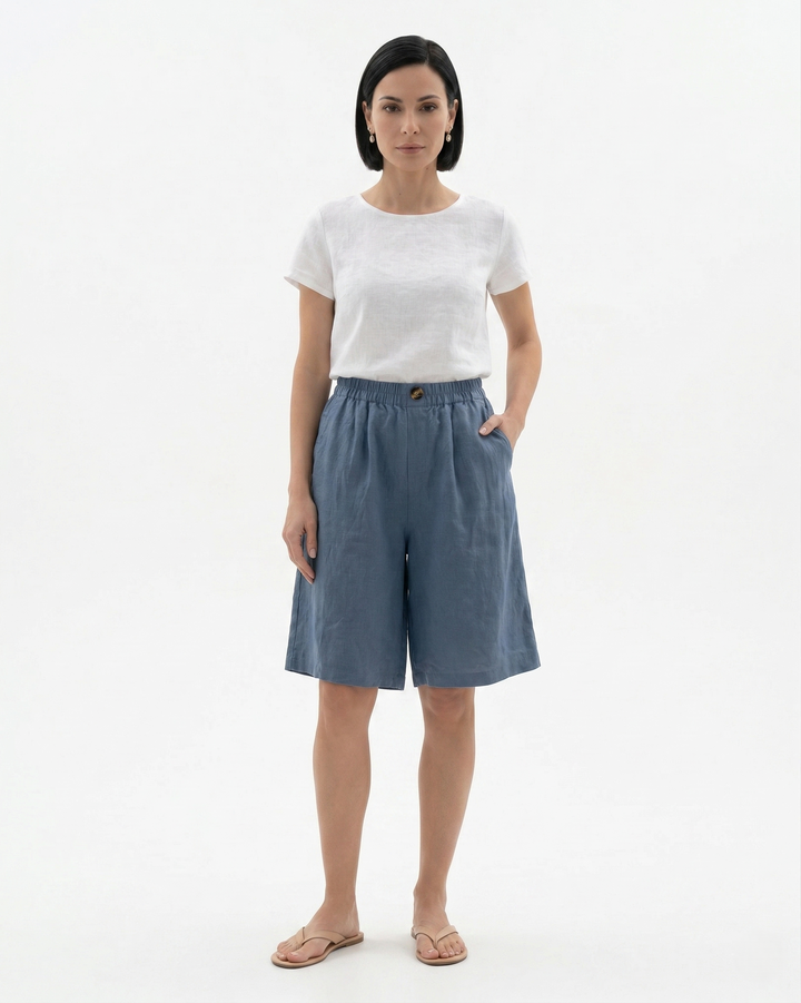 Siopie | Women’s Relaxed Fit Culotte Shorts
