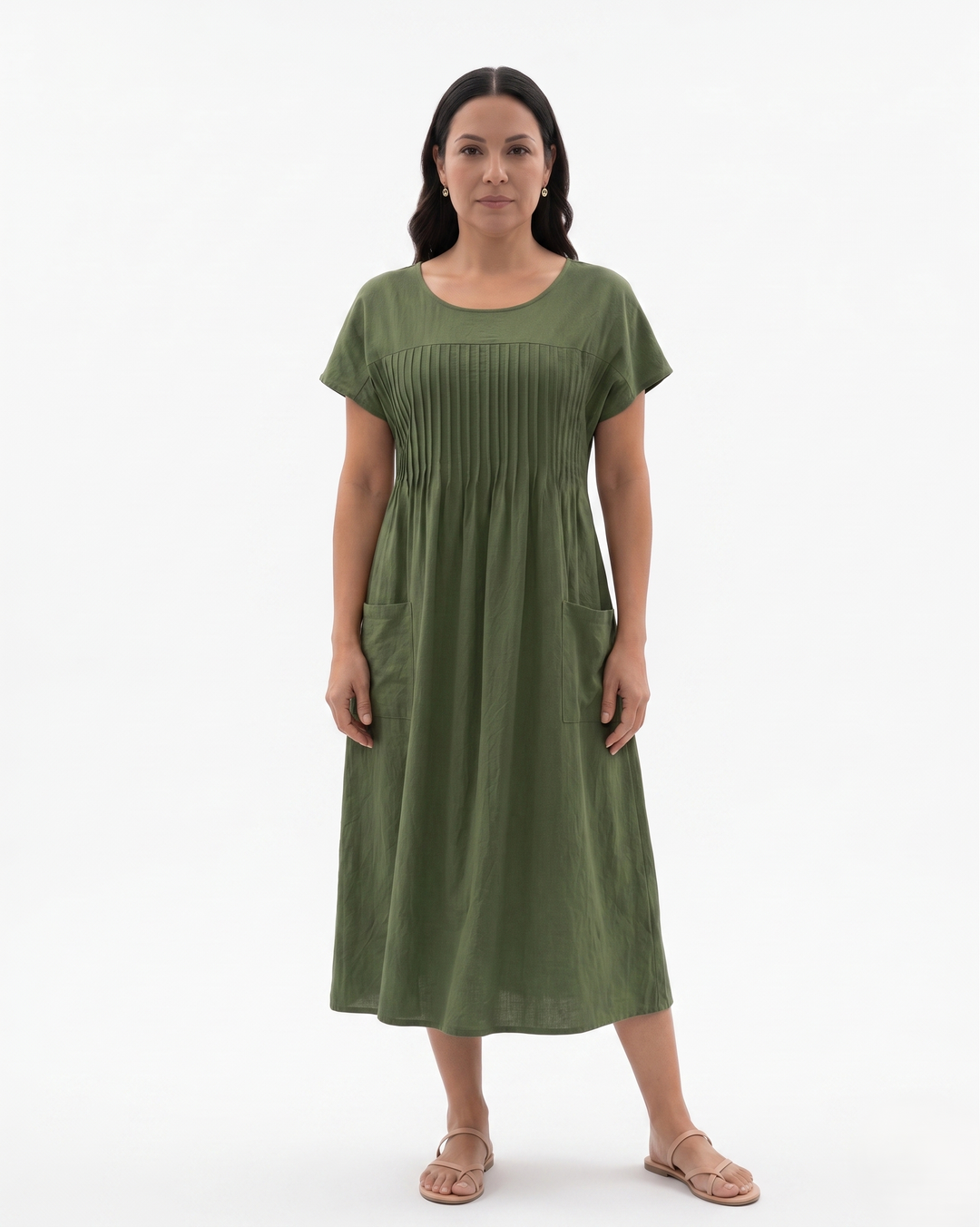 Siopie | Women’s Relaxed Fit Smock Dress