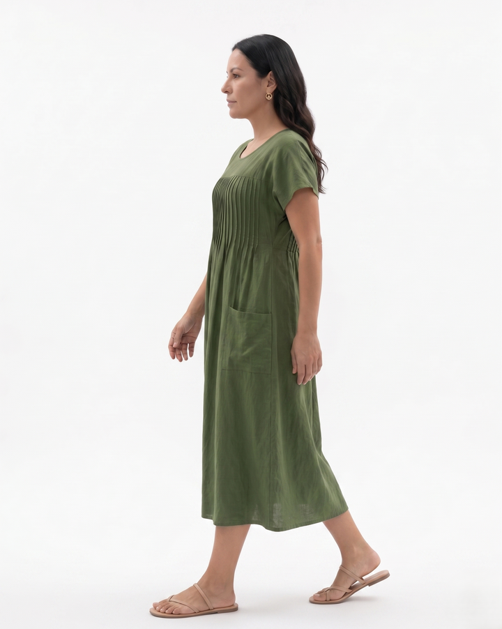 Siopie | Women’s Relaxed Fit Smock Dress