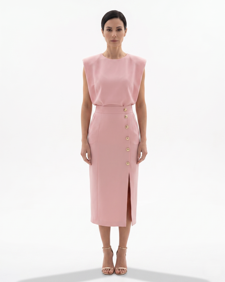 Siopie | Women’s Structured Pencil Midi Dress