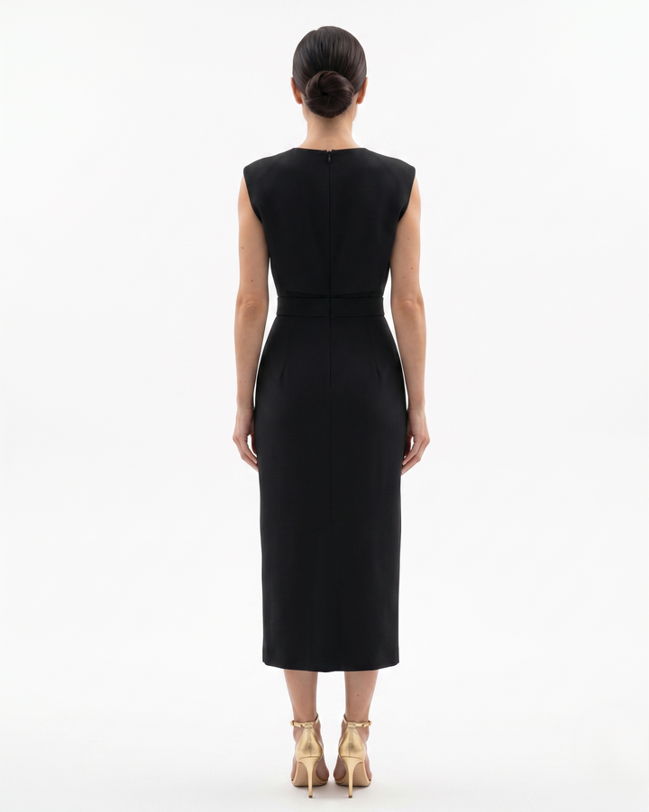 Siopie | Women’s Structured Pencil Midi Dress