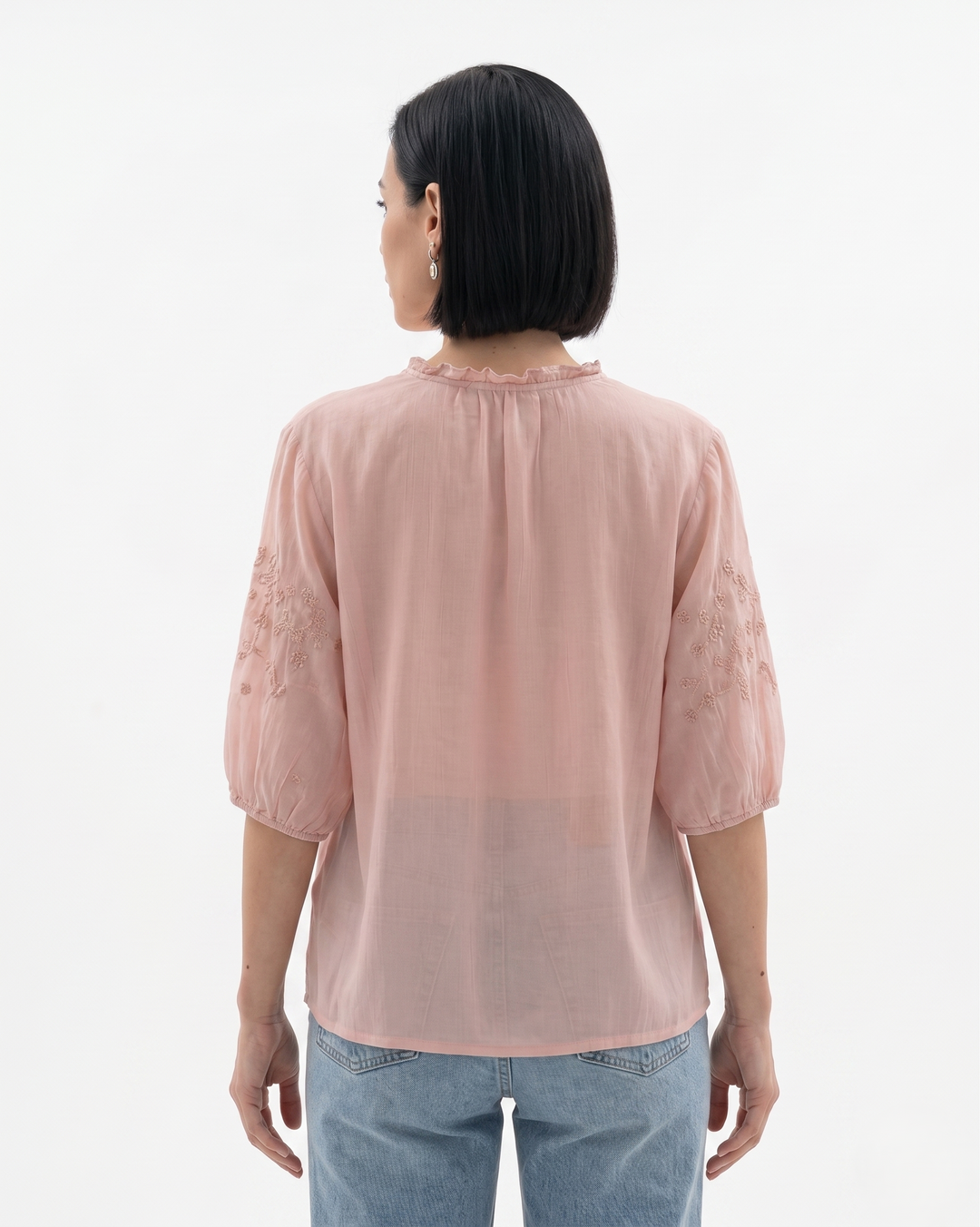Siopie | Women’s Textured Cotton Blouse