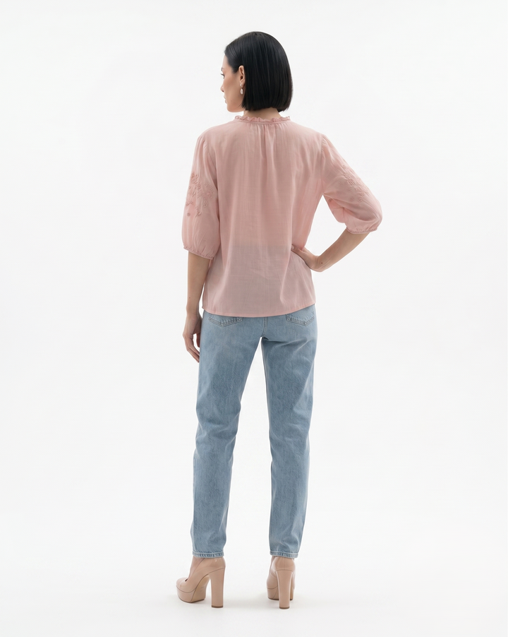 Siopie | Women’s Textured Cotton Blouse