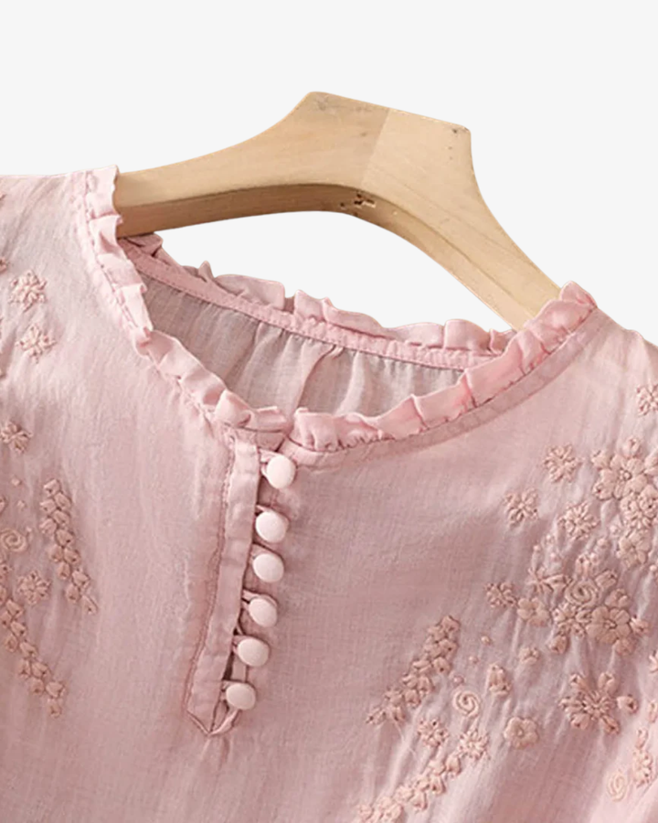 Siopie | Women’s Textured Cotton Blouse