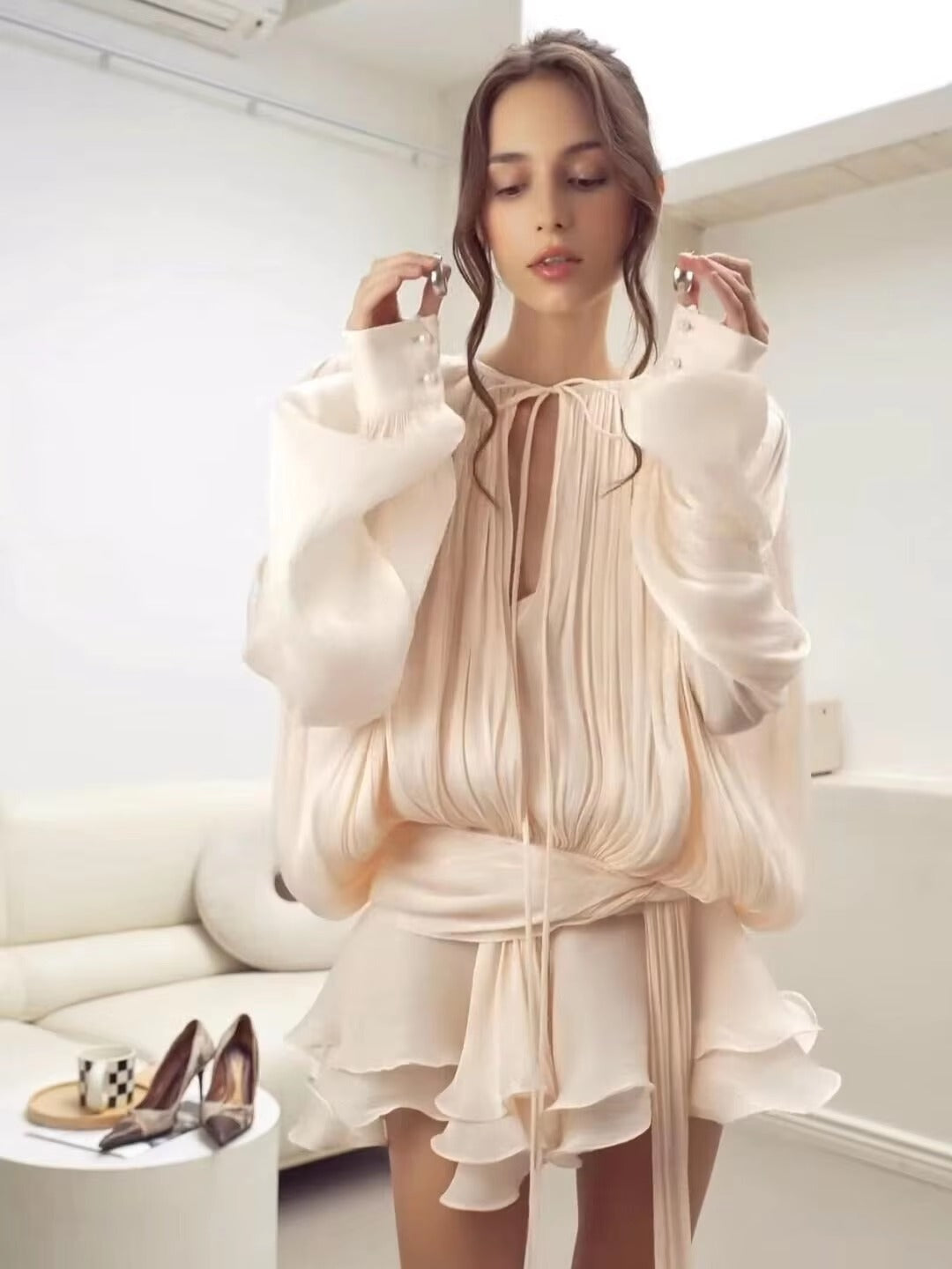 Veda | Elegante Flatterende Jurk