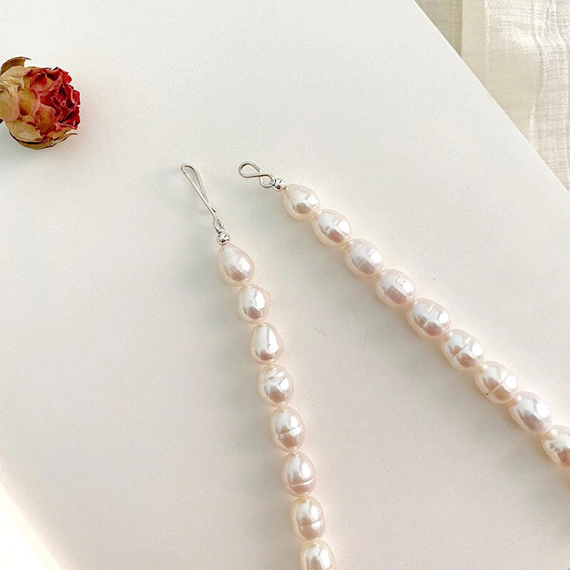 Liora Freshwater Pearl Choker Necklace – Classic Timeless Elegance