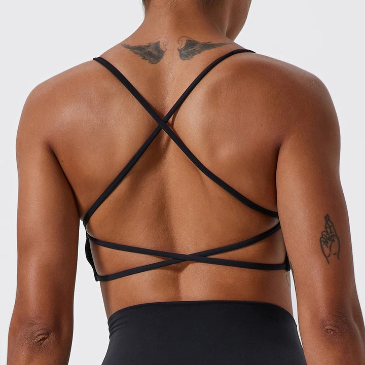 Back Cross Sports Bra - Siopie