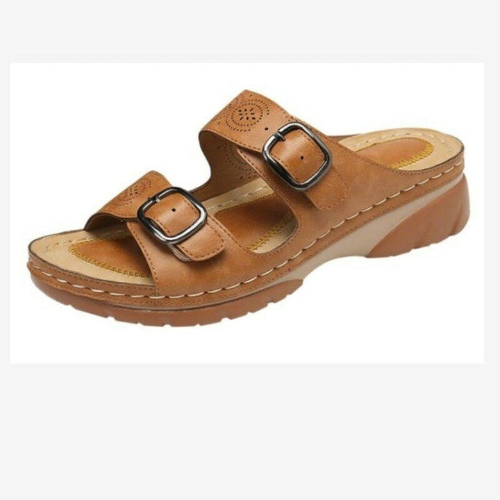 Diora - Orthopedische Leren Sandalen