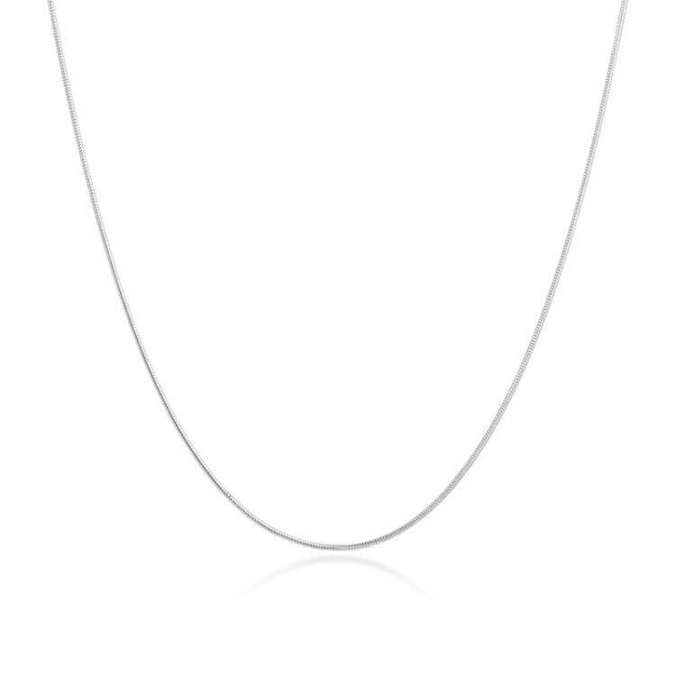 Amara 14K Gold-Plated Minimalist Necklace – Slim Snake Chain